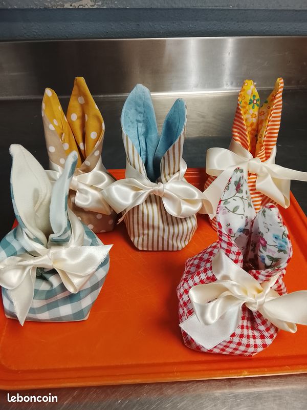 Petit sacs pour Pâques avec des oeufs au chocolat (image 2)