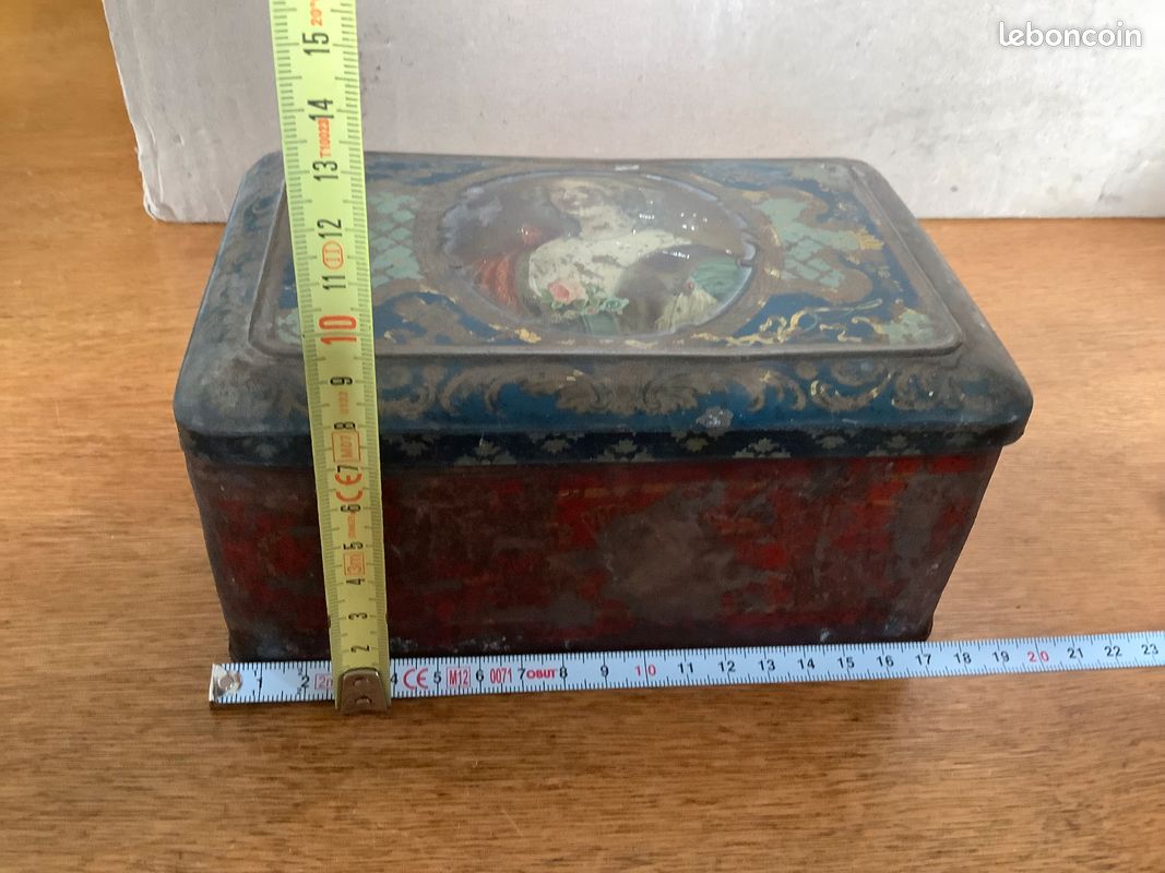 Lot de 3 Anciennes boîtes métallique (image 19)