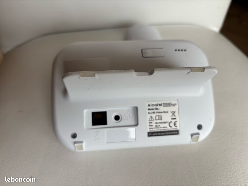 Téléphone sans fil Alcatel DECT ALCATEL XL785 Duo avec Répondeur, Grand Ecran et grandes touches