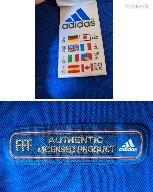 Maillot de football de clubs français Avant 2000