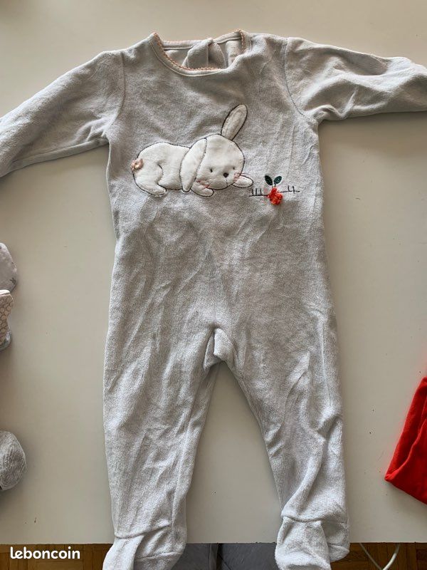 Lot 5 pyjamas 12 mois (image 5)