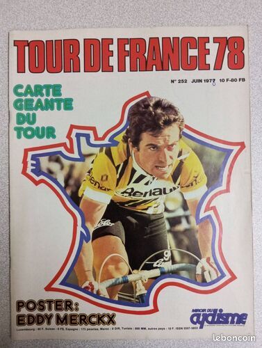Miroir du cyclisme 252 tour de France cycliste 1978