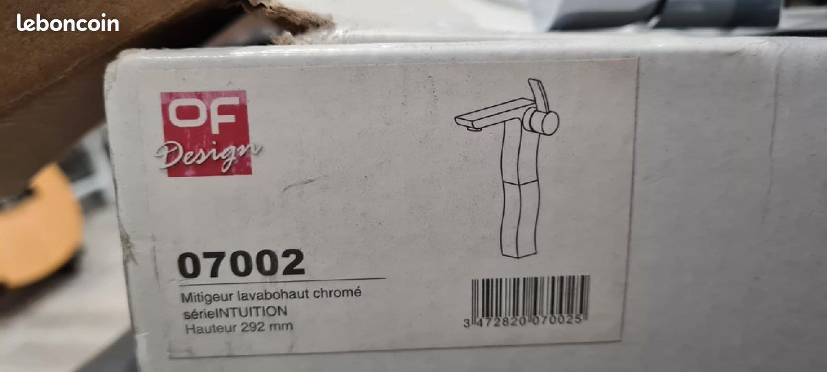 Mitigeur haut 292 MM chromé (image 3)