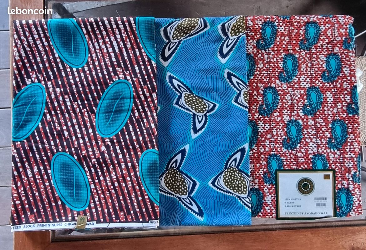 Magnifique tissu Wax (image 3)