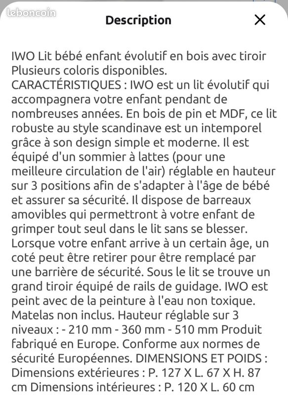 Lit évolutif (image 4)