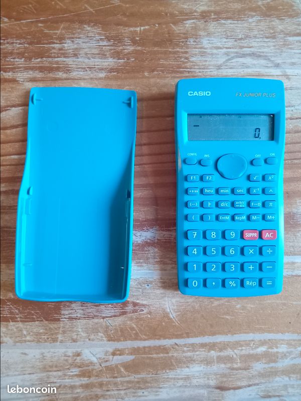 CASIO FX JUNIOR Calculatrice Scientifique,avec son couvercle de protection EUR 6,90 - FR