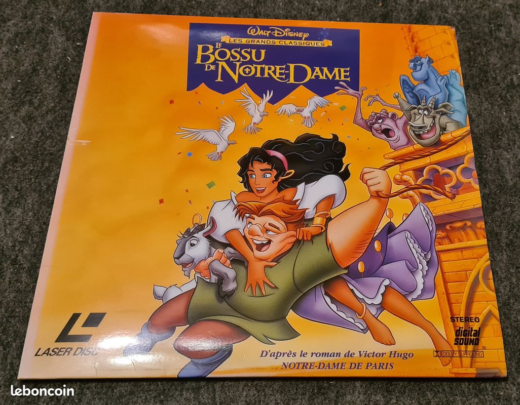 Laser Disc Le bossu de Notre-Dame (image 1)