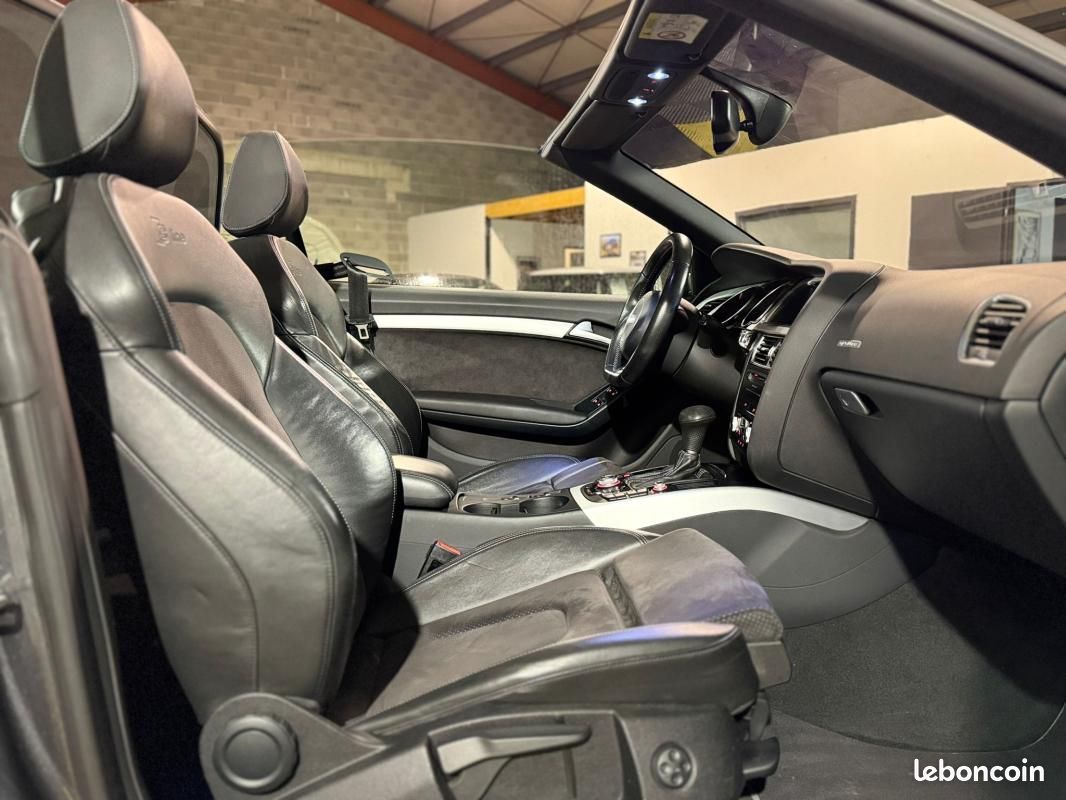 Audi A5 S-line Cabriolet Quattro 3.0 TDI S-Tronic 245 ch Régulateur de vitesse, Sièges Alcantara,... (image 15)