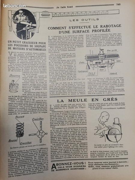 Collection de 60 revues "je fais tout " de 1930 à 1934 (image 10)