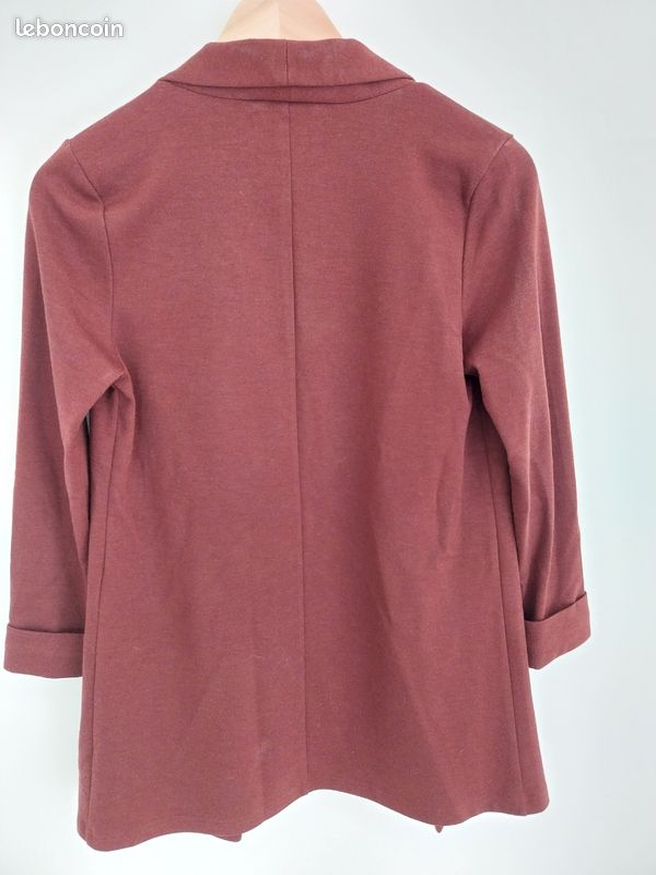 Blazer couleur Bordeaux (image 1)