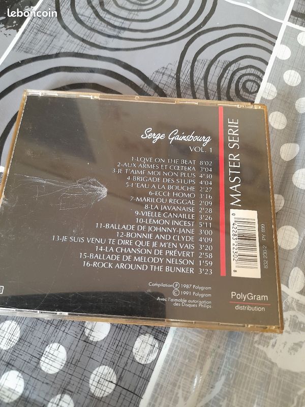 Cd Serge gainsbourg (image 2)