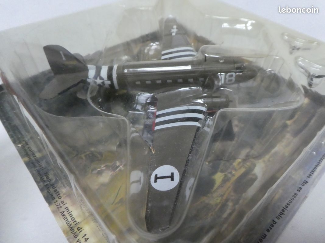 Avion Miniature En Métal à Rétrofriction Sky Liner - Marque Goki - Neuf