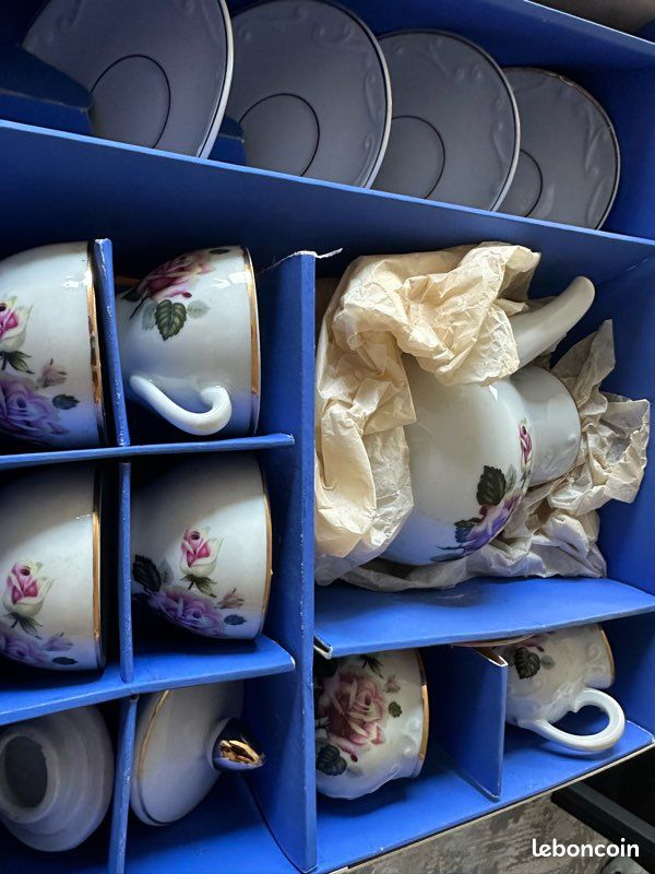 Confiturier De Dinette Porcelaine De Paris XIX E