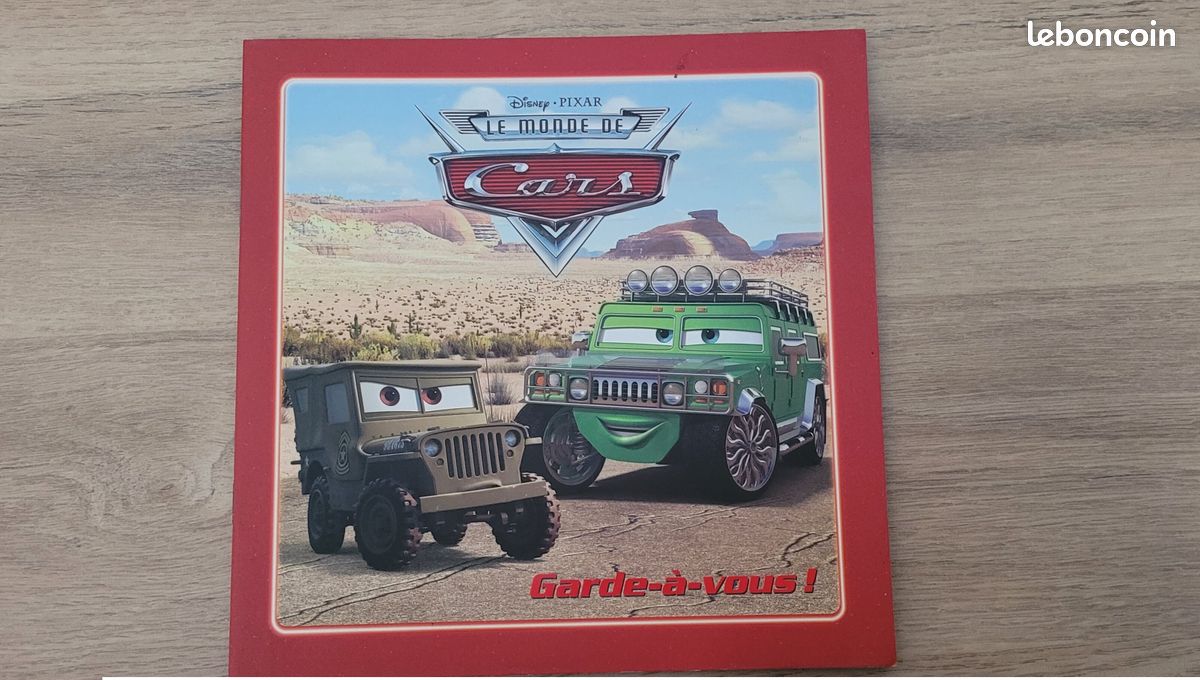 4 livres Cars Disney Pixars (image 4)