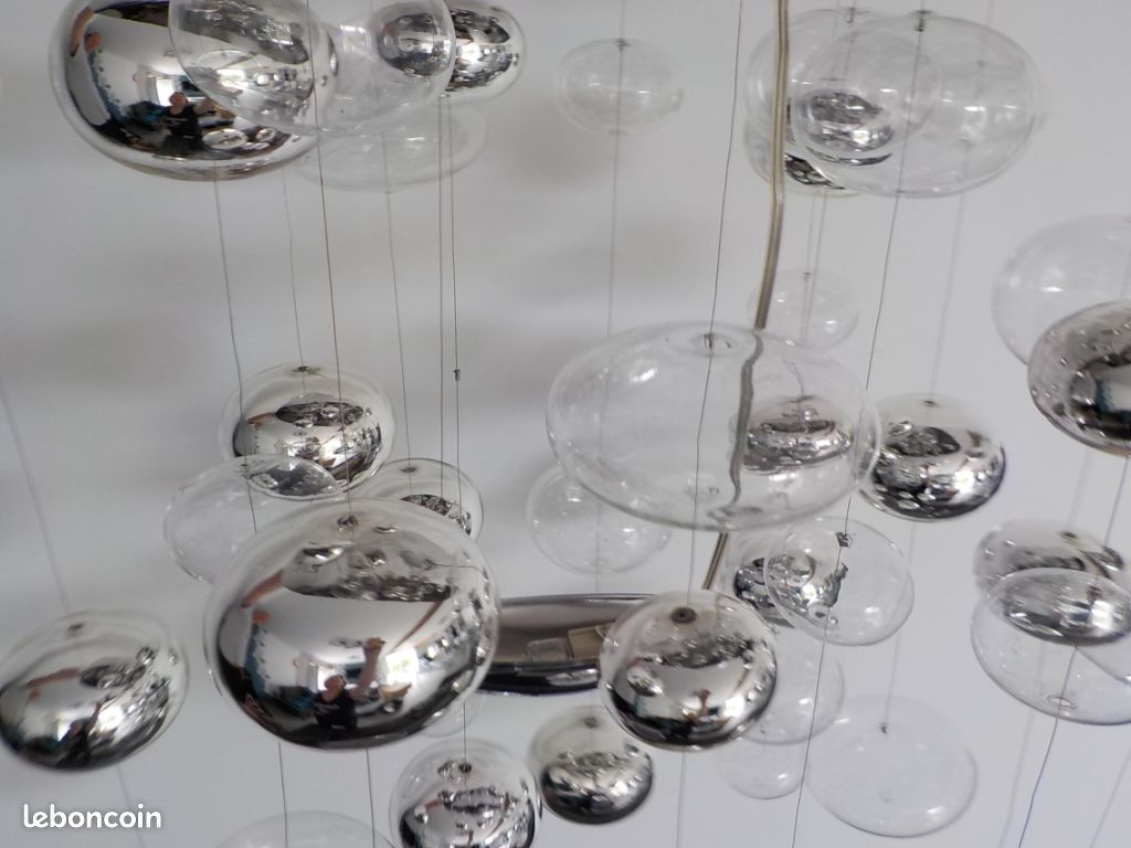 Lustre suspension bulles Sampa Helios (image 7)