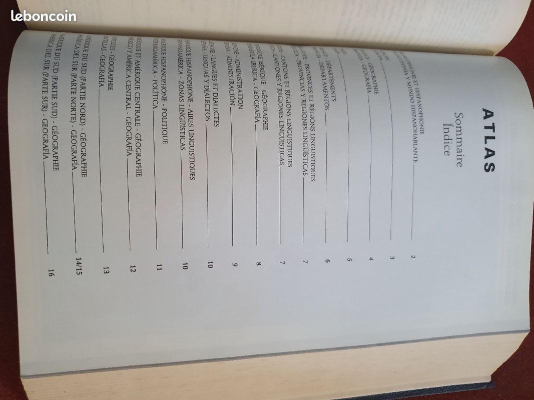 Dictionnaire Larousse français - espagnol en cuir (image 2)