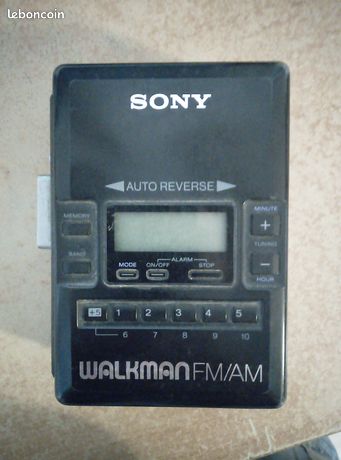 Walkman Sony WM-BF62 Radio Et Cassette – état De Marche, Très Bon état, Vintage 1990