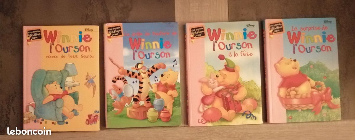 4 Livres Disney Winnie l'ourson (image 1)