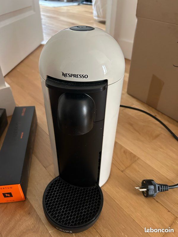 Machine Nespresso vertuo blanc ivoire (image 4)