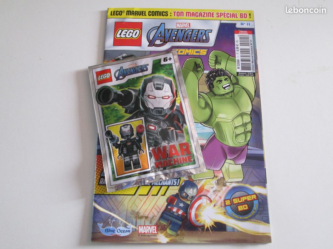 Magazine Lego au choix à l'unité ou en lot Marvel 