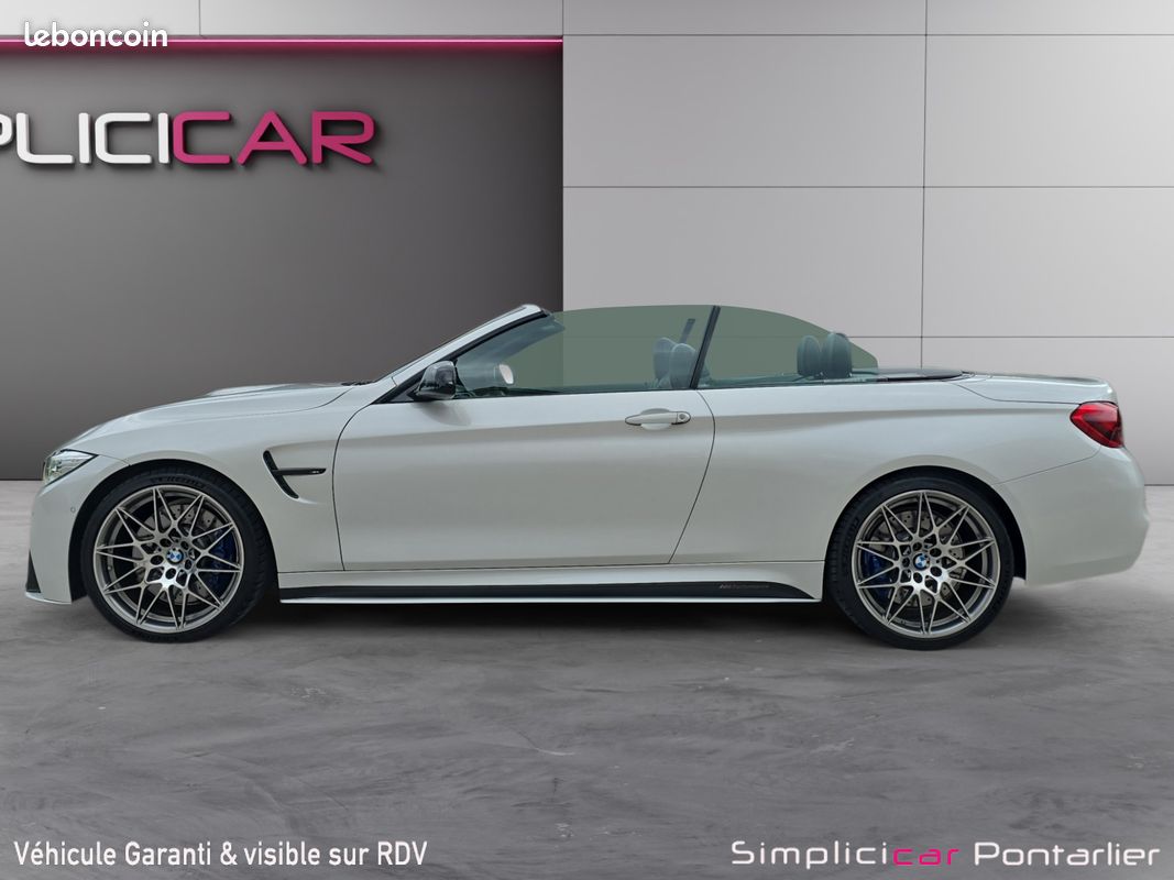 BMW SERIE 4 F83 M4 PACK COMPETITION DKG7 Cabriolet - 3.0i 450Ch - Garantie 12 mois (image 5)