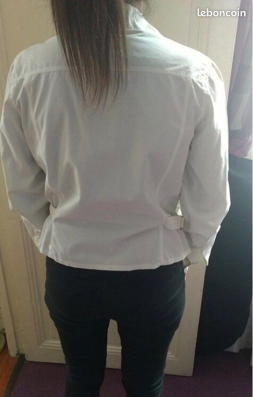 Veste blanche Sud Express (image 2)