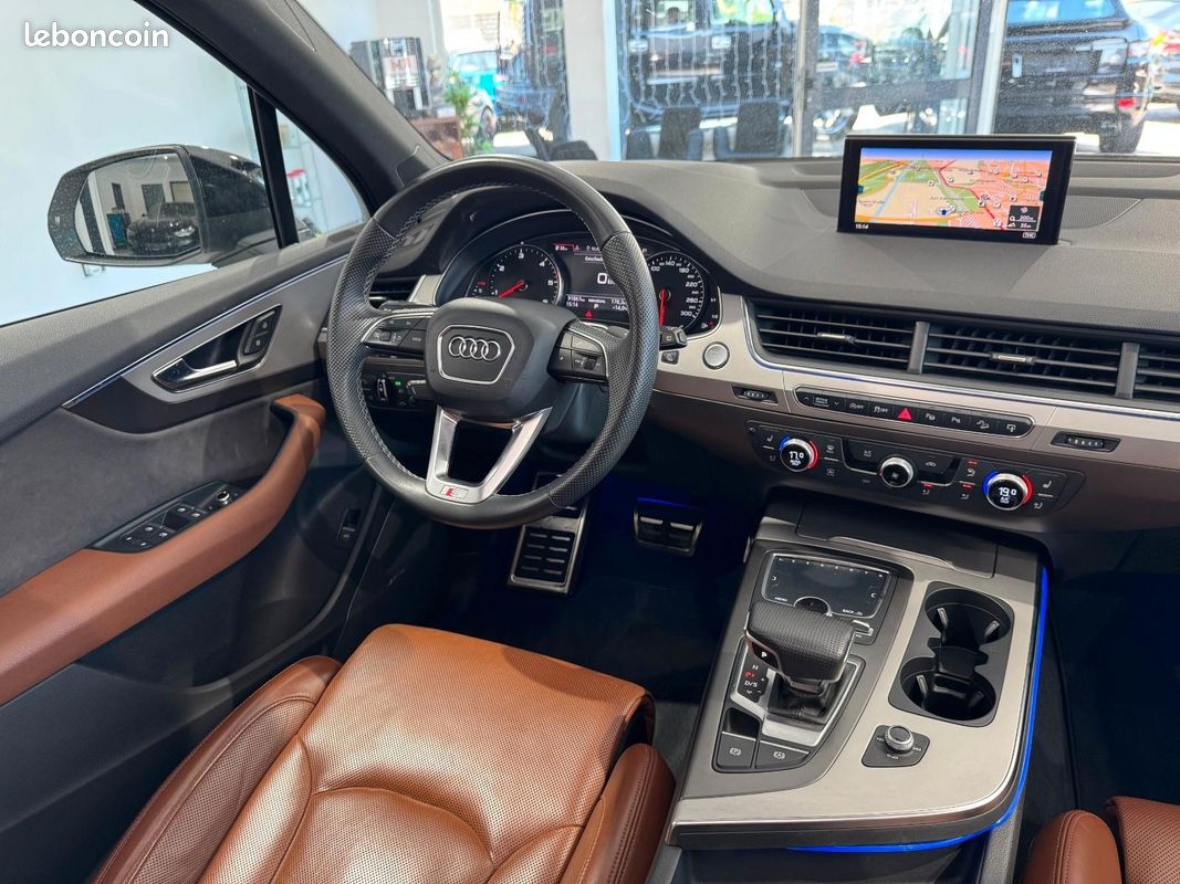 Audi Q7 V6 3.0 TDI 272CH - QUATTRO SLINE - TIPTONIC8 - RADAR ET CAMERA (image 21)