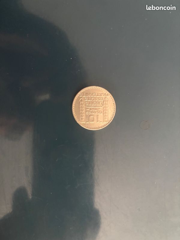 Pièces de monnaie 10 francs 1949 (image 1)