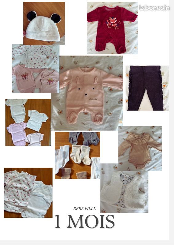 Bébé Fille Le Bon Coin VÃªtements BÃ©bÃ© Lot Vetements Bebe Fille