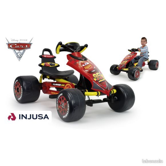 Kart à pédales "Cars" (image 1)
