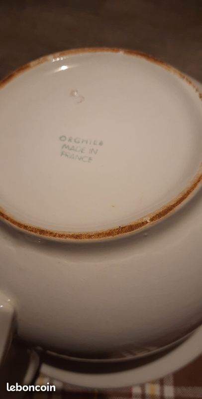 Ancien vase de nuit faience orchies (image 7)