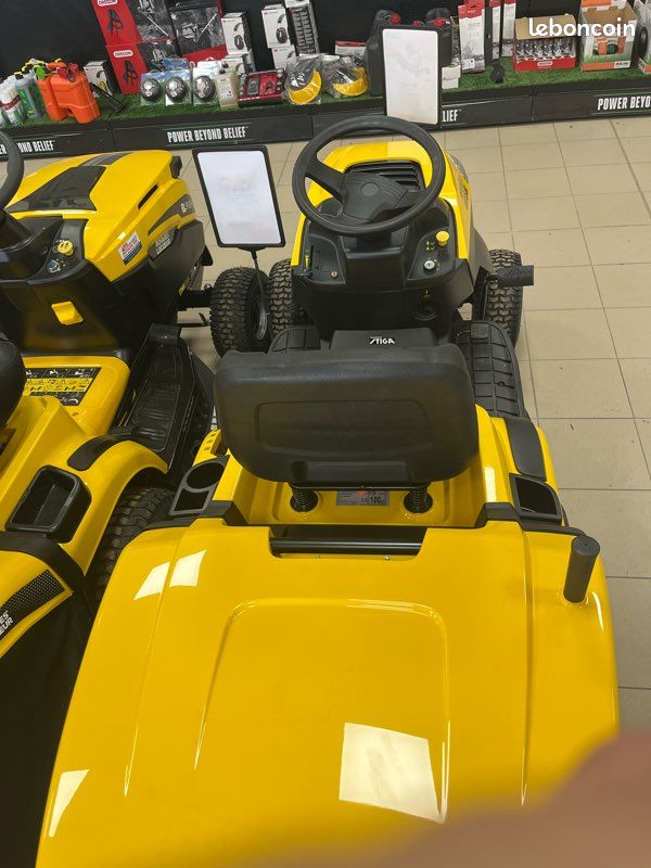 Tracteur tondeuse autoportée ramassage 84 cm (image 2)