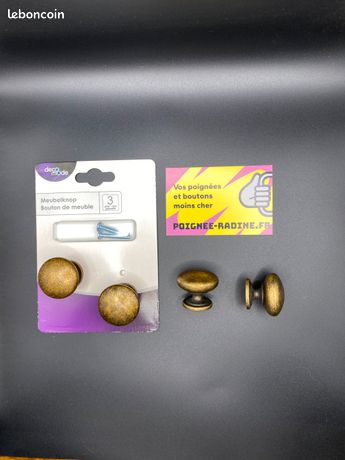 8 Pcs Boutons De Porte Céramique Vintage, Poignée 35MM Avec Vis Pour Meuble, Tiroir, Commode