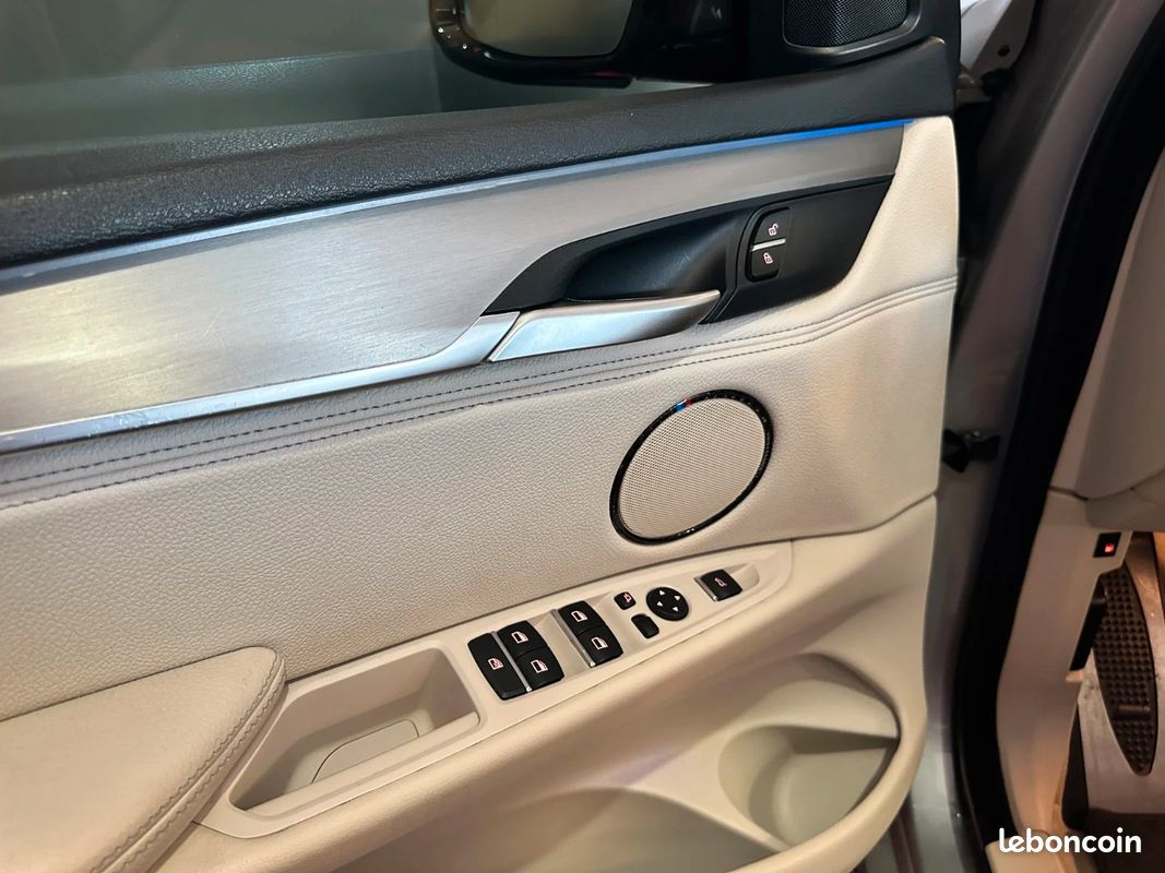 BMW X5 F15 xDrive40e 313 ch BVA8 Pack M - Caméra 360° / Apple Carplay / Toit Ouvrant (image 18)