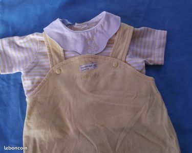 Ensembles, barboteuses, salopettes 1 mois. Aurelia79 (image 2)