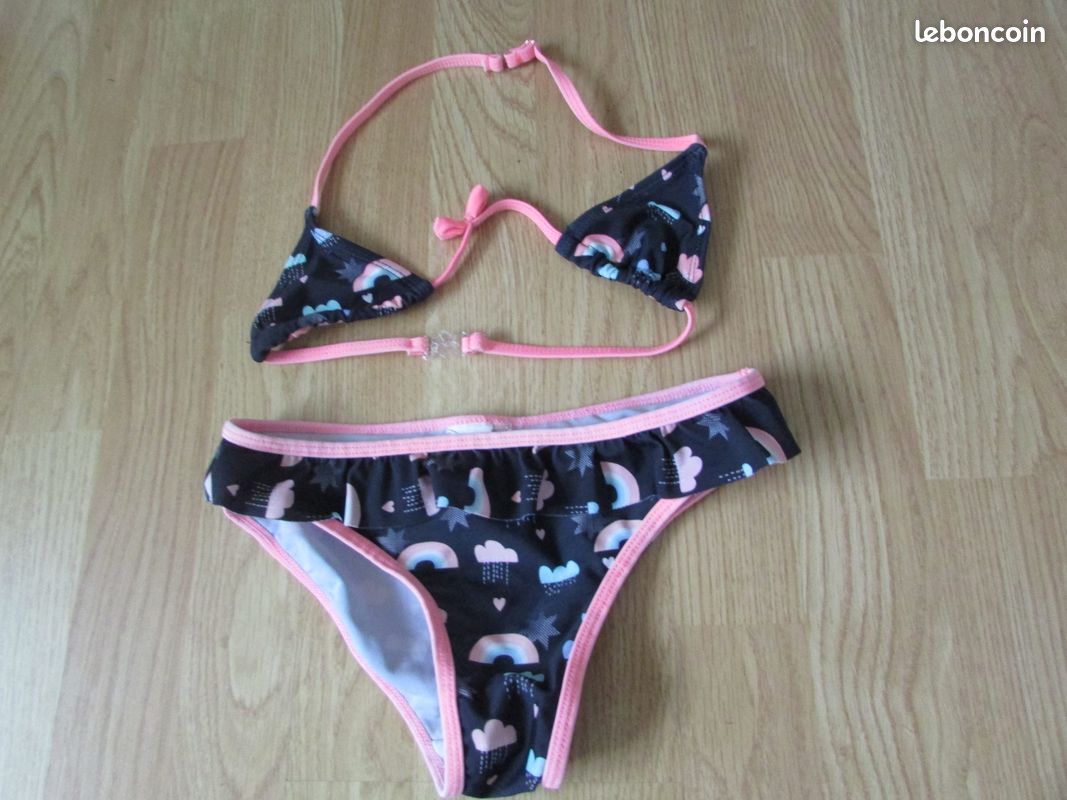 Maillot de bain fille 2 pieces 8 ans orchestra (image 1)