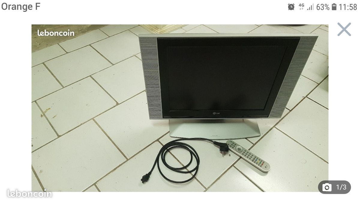 TV LCD LG RZ-20LZ50 51cm 21" (image 1)
