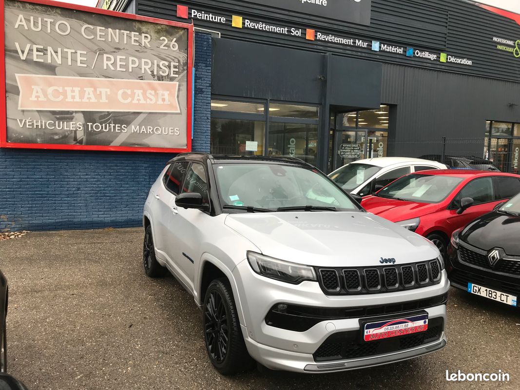 JEEP COMPASS PHEV Turbo S 240 4xe eAWD /an 2022/BVA/Hayon électrique/Camera 360 (image 2)
