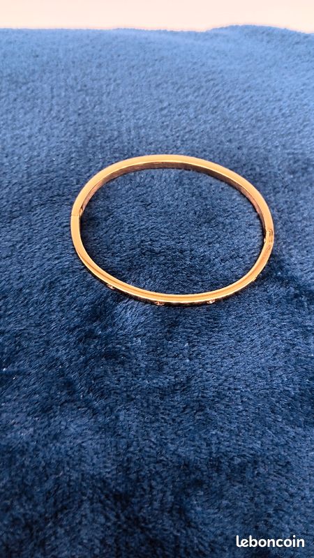 Bracelet luxueux en acier inoxydable. Bijoux femme (image 3)
