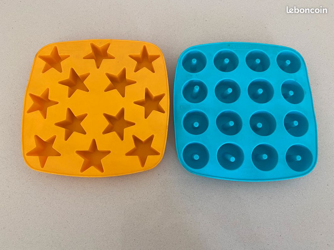 Lot de 2 bacs à glaçons IKEA (image 1)
