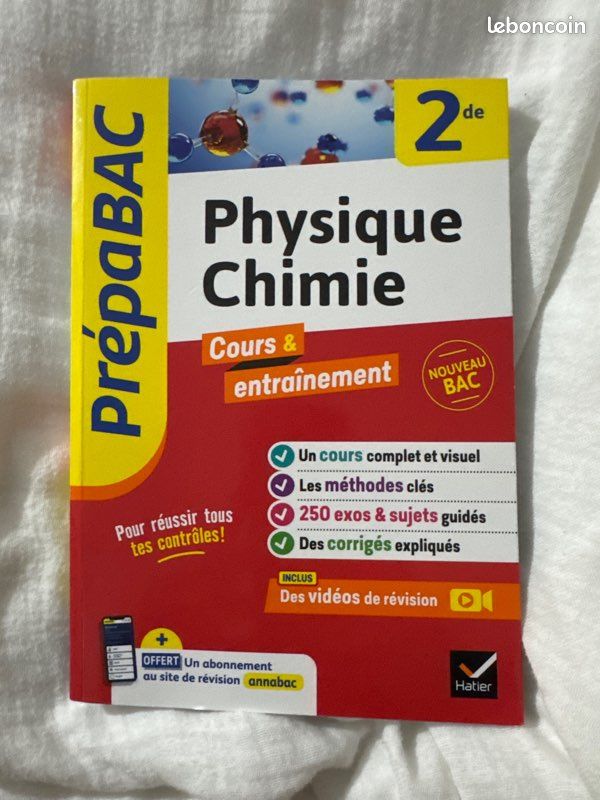PrépaBAC Physique Chimie 2nde (image 2)