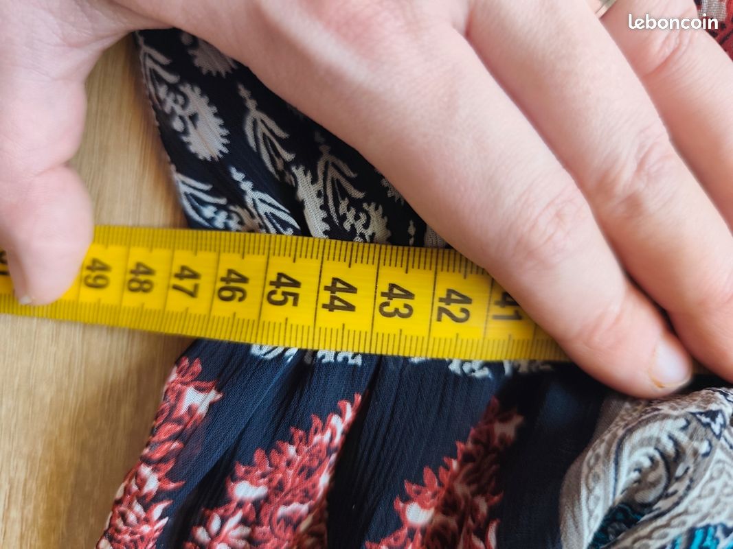 Robe d'été a bretelles originale La fee maraboute Taille XL (image 12)