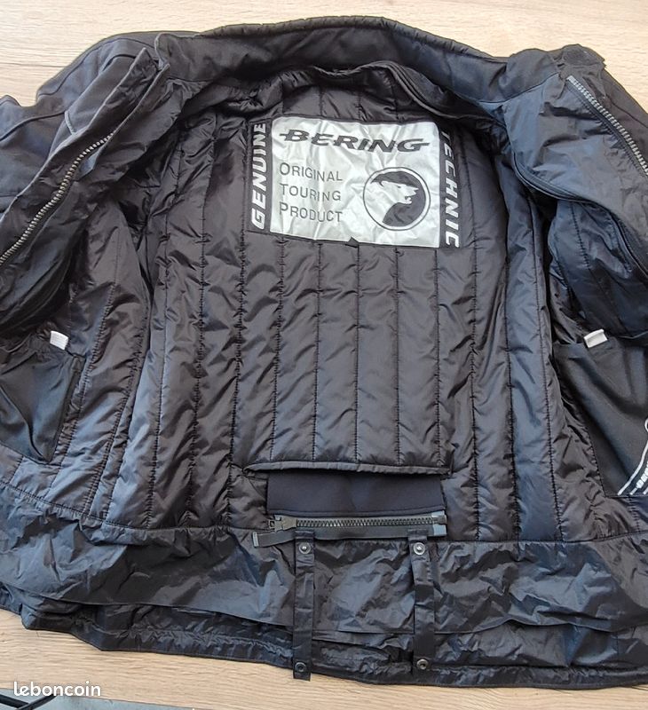 Blouson moto Bering homme en (doublure amovible) XL