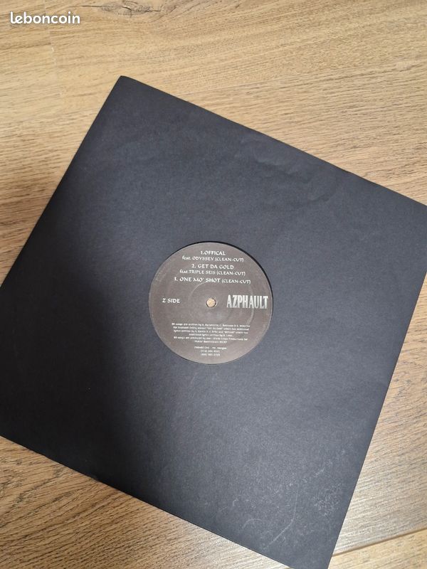 Vinyle rare rap us azphault 3 titres (image 1)