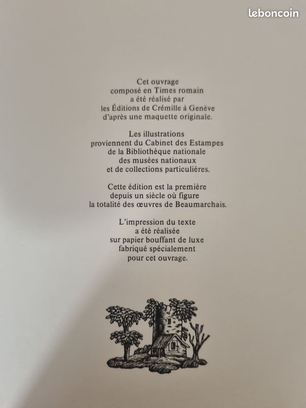 Edition Complète Beaumarchais 1989 (image 6)