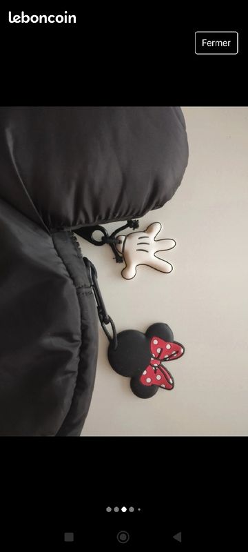 Sac à dos fille oreilles Minnie Disney Zara Accessoires Bagagerie