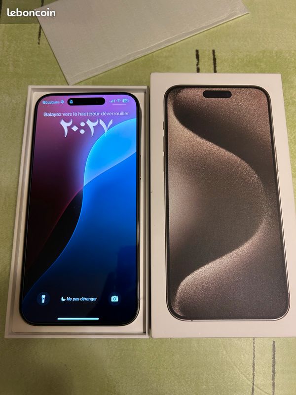 IPhone 15 pro max 256Go sous garantie (image 3)