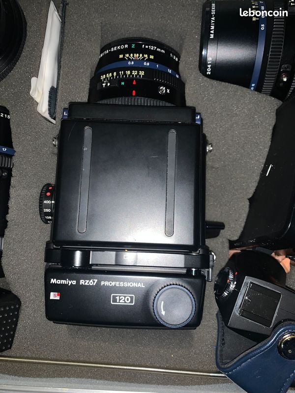 Boitier Mamiya RZ 67 Pro (Argentique) + 4 Objectifs + valise (image 4)