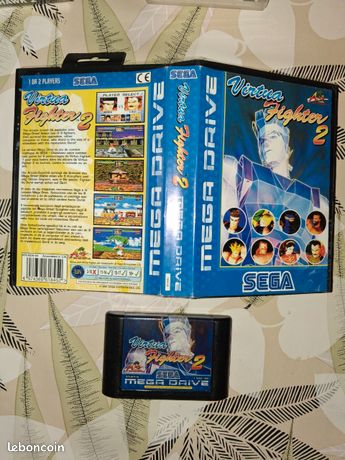 Jeu SEGA MEGA DRIVE - VIRTUA FIGHTER 2 - Version Loose (Cartouche Seule)