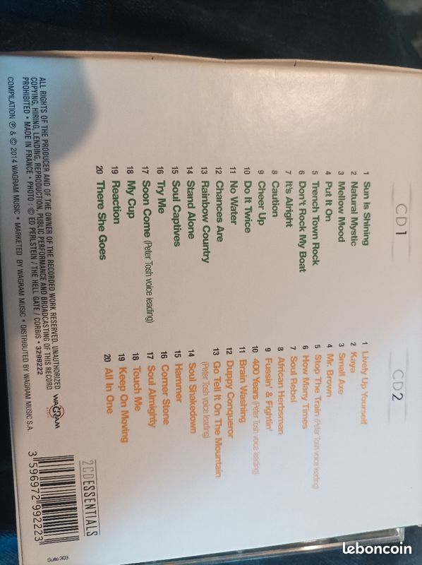 Double cd bob Marley (image 2)